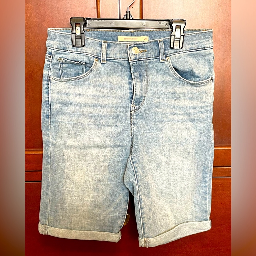 Levi’s denim Bermuda shorts